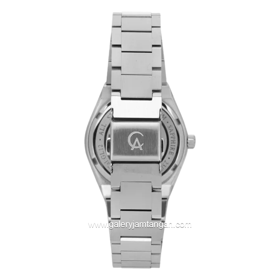 Alexandre Christie AC 8697 BF BSSSLRG Sapphire Silver Dial Stainless Steel Strap