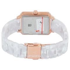 Alexandre Christie Passion AC 2B75 LD BRGSL Silver Dial Silver Acetate Strap