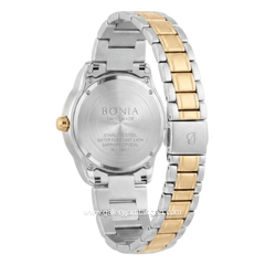 BONIA ROSSO BNR10988-2117S Combi Silver Gold Stainless Steel Strap