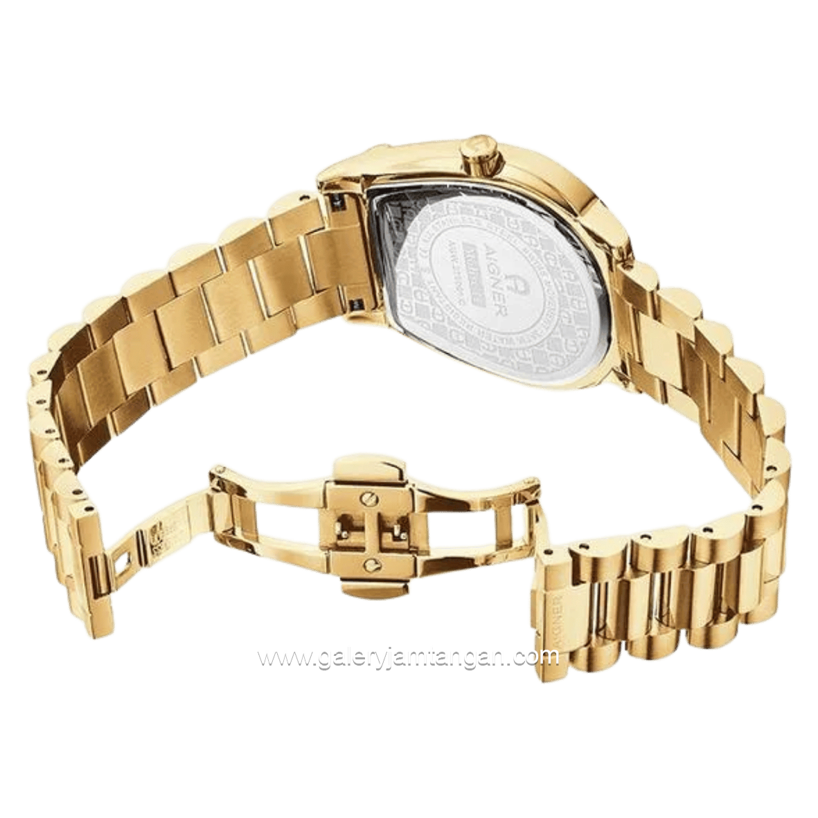 AIGNER MOLISE II AGW.278008.C Gold Dial White Stainless Steel Swiss Made