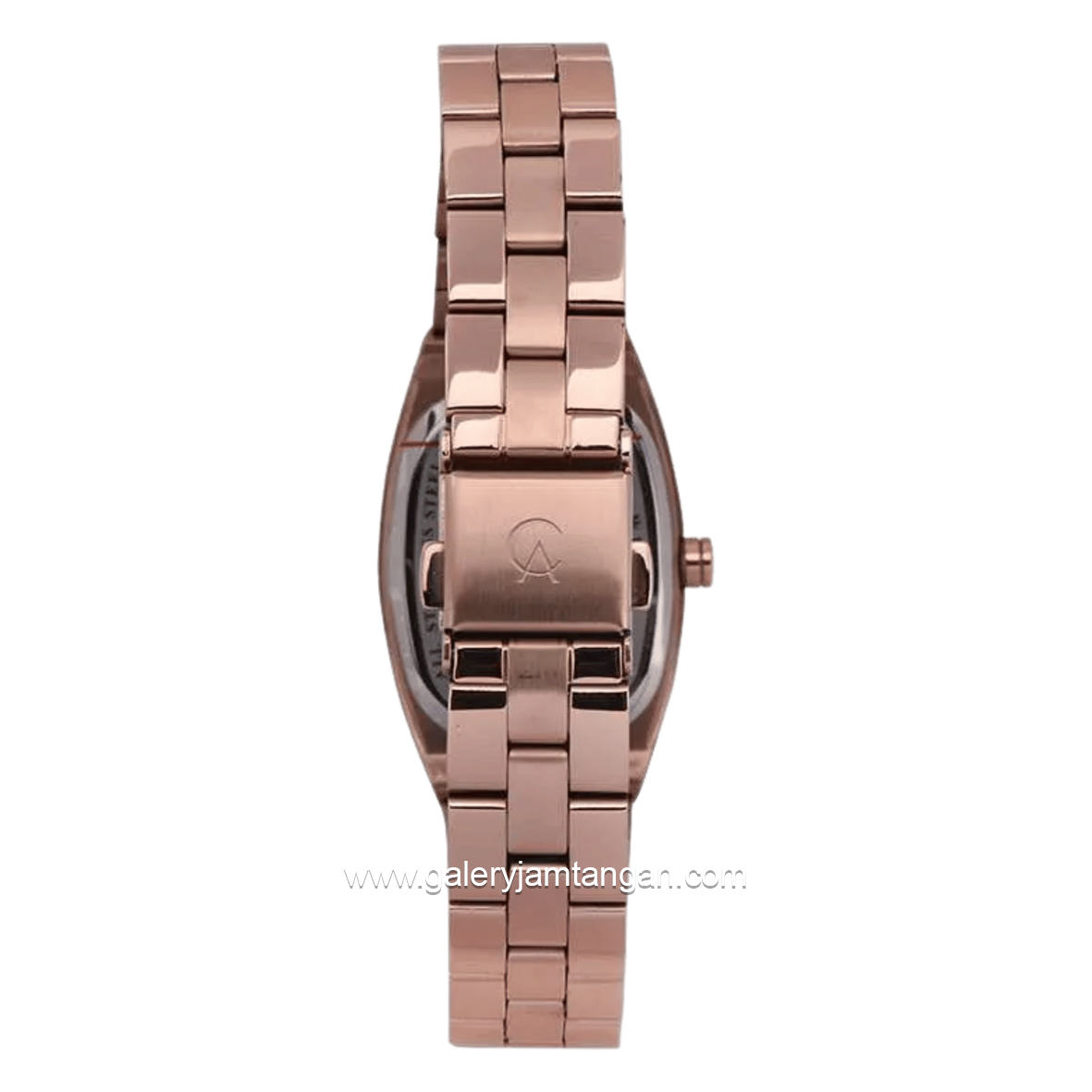 Alexandre Christie Passion AC 2B53 LDBRGLN Rosegold Dial Gold Stainless Steel Strap