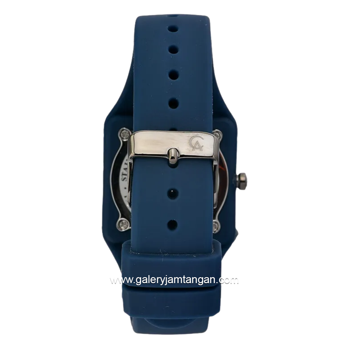 Alexandre Christie AC 2744 BF Navy Multifunction Rubber Strap