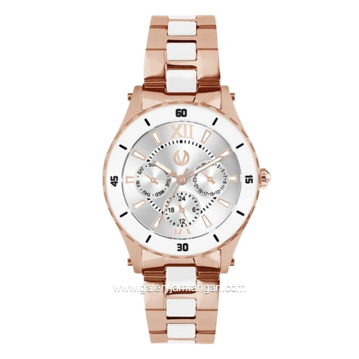 CHRIST VERRA Libera CV 12342L-55 SLV Stainless Steel Strap