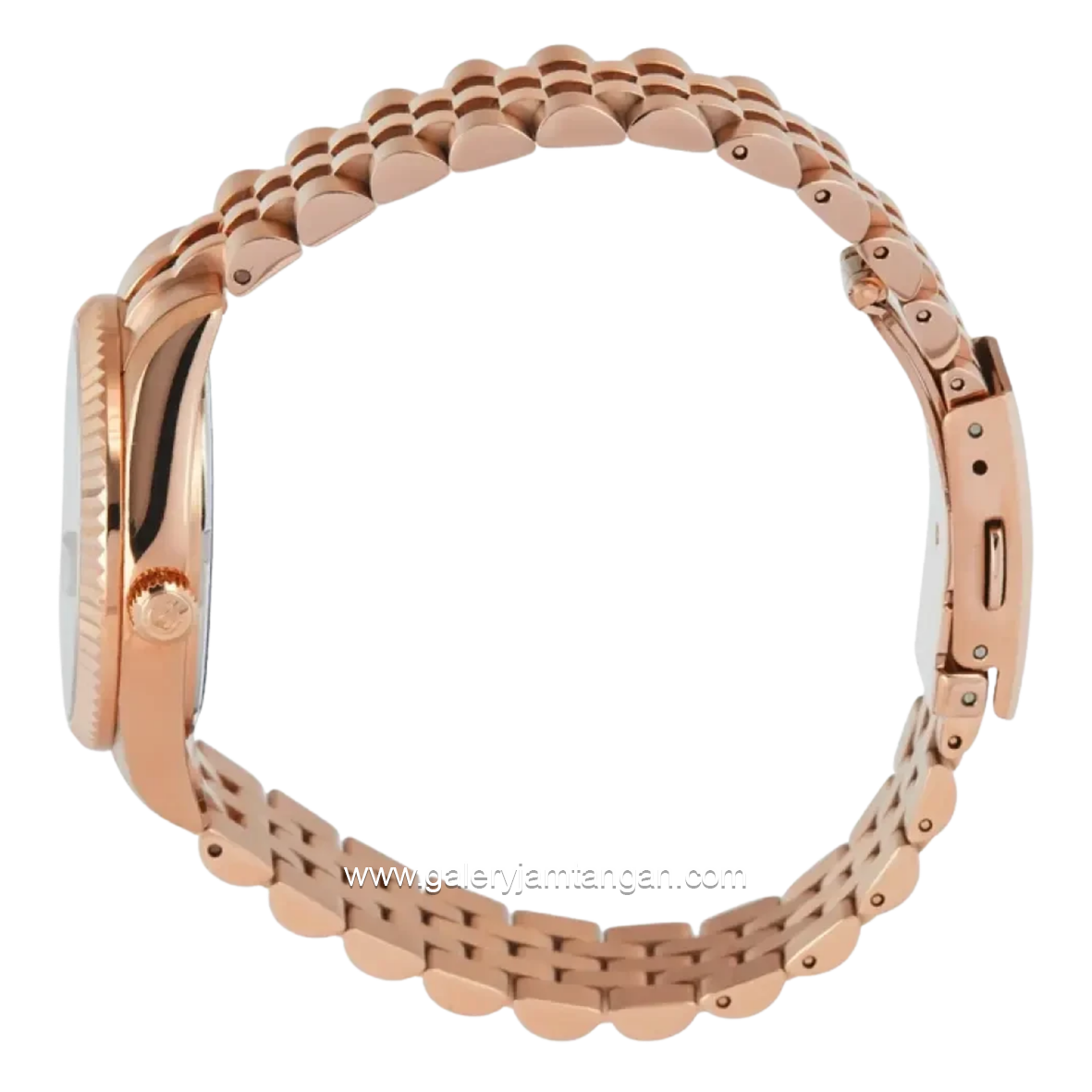 Alexandre Christie Passion AC 5014 LEBRGBO Brown Dial Rose Gold Stainless Steel Strap