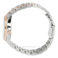 Alexandre Christie Multifunction AC 2947 BF BTRSL2 Silver Dial Dual Tone Stainless Steel Strap
