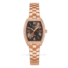 Alexandre Christie Passion AC 2C10 LH BRGBO Brown Dial Rose Gold Stainless Steel Strap