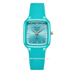 Alexandre Christie Passion AC 2A08 LH RRGLB Light Blue Dial Light Blue Rubber Strap