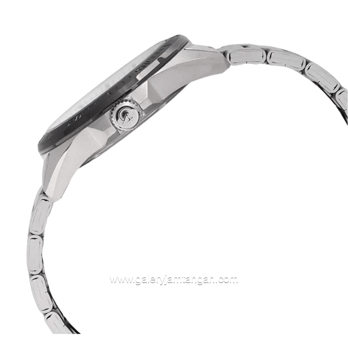 Alexandre Christie AC 6682 MDBTESL Silver Textured Dial Stainless Steel Strap