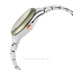 Alexandre Christie AC 2A85 BFBSSGN Silver Dial Green Multifunction Stainless Steel Strap