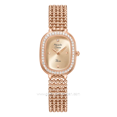 Alexandre Christie Passion AC 2C12 LH BRGLN Rose Gold Dial Rose Gold Stainless Steel Strap