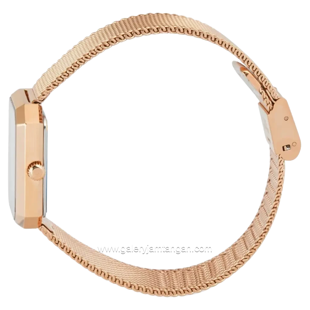 Alexandre Christie Passion AC 2B29 LD BRGBO 2 Brown Dial Rose Gold Mesh Strap