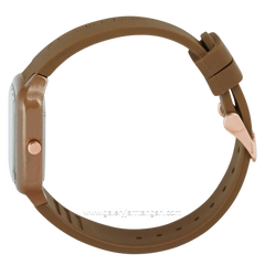 Alexandre Christie Passion AC 2A08 LH RRGDB Brown Dial Brown Rubber Strap