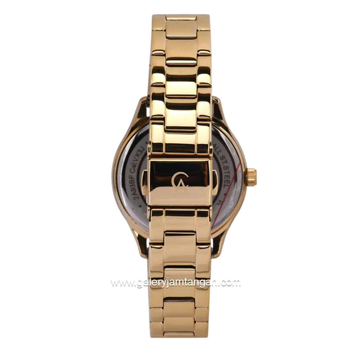 Alexandre Christie AC 2A93 BFBGPIV GOLD Stainless Steel Strap