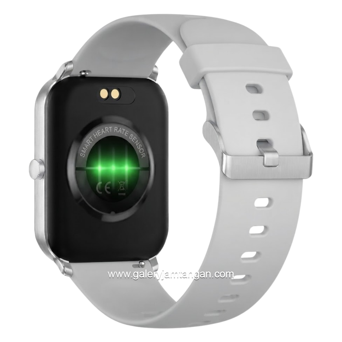 VIVAN SMARTWATCH VWF18 SILVER Rubber Strap