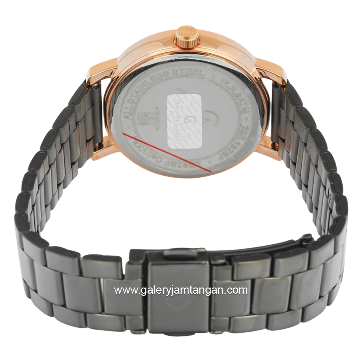 Alexandre Christie Multifunction AC 2B92 BFBGRGR Grey Dial Grey Stainless Steel Strap