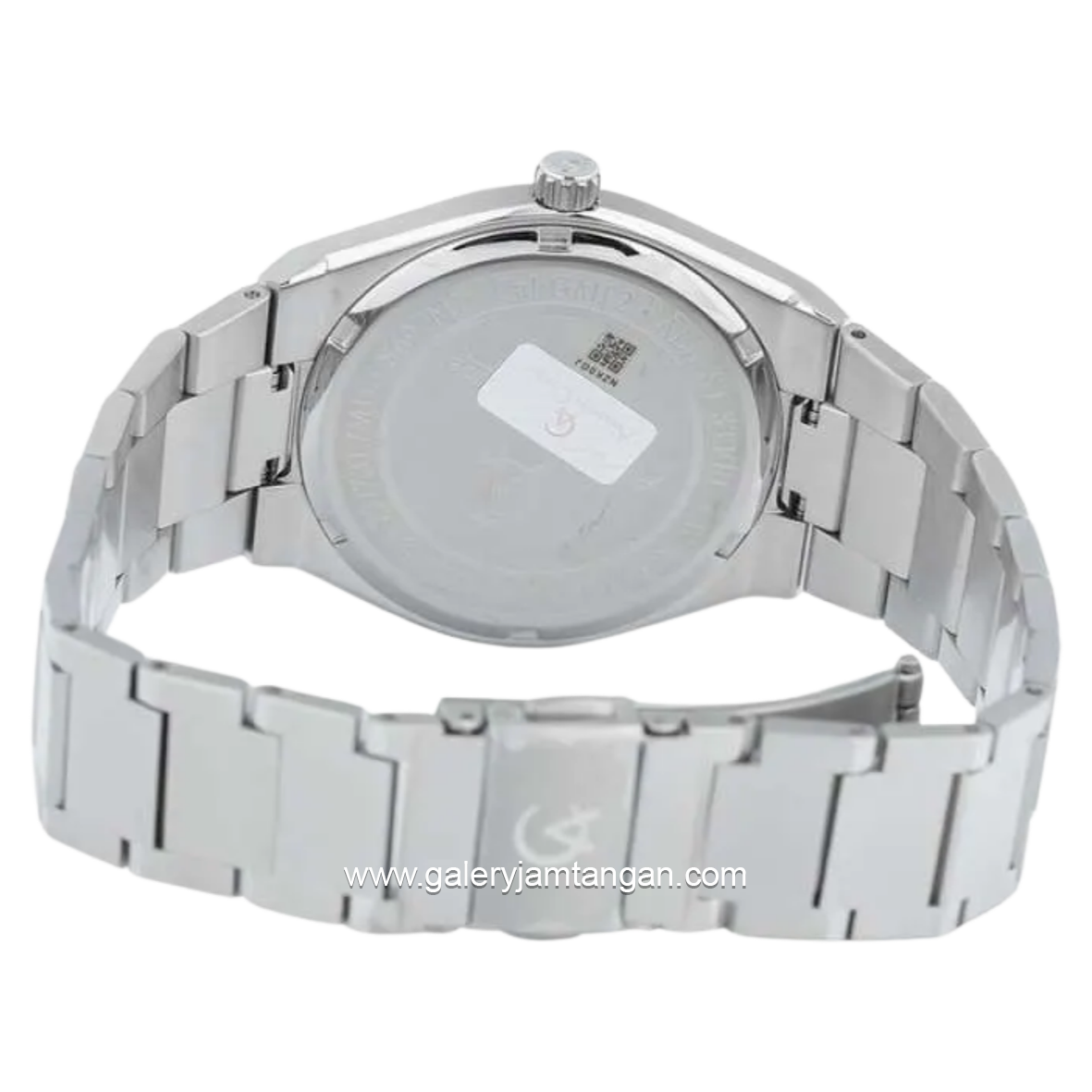 Alexandre Christie AC 8697 MDBSSOR Silver Dial Red Shappire Stainless Steel