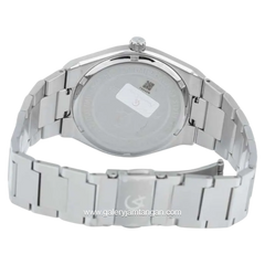 Alexandre Christie AC 8697 MDBSSOR Silver Dial Red Shappire Stainless Steel