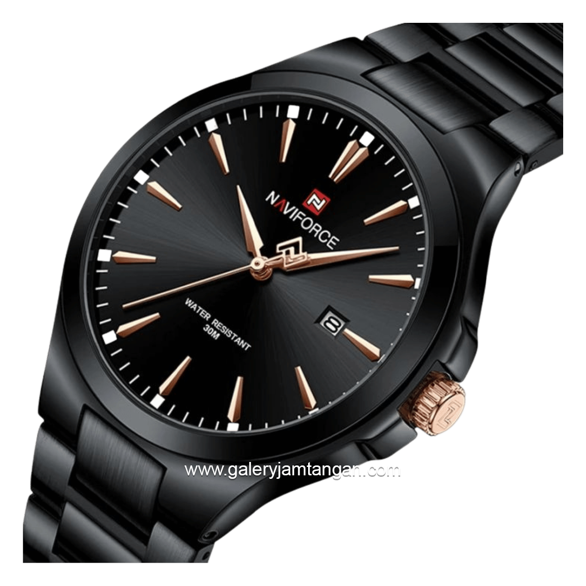 NAVIFORCE NF-9214 Full Black Stainless Steel
