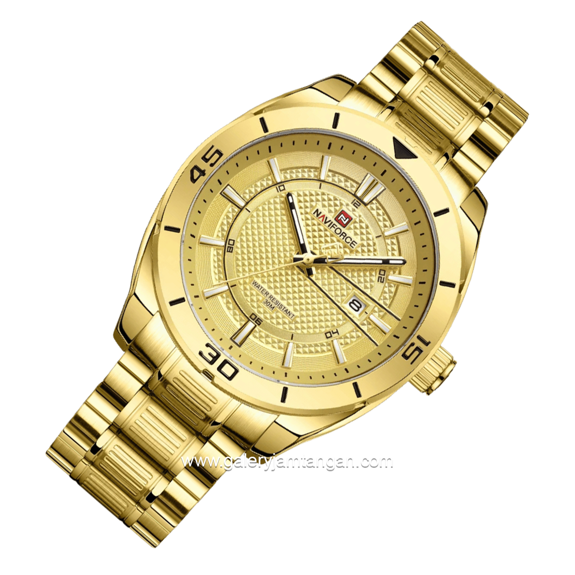 NAVIFORCE NF-9210 Full Gold Stainless Steel