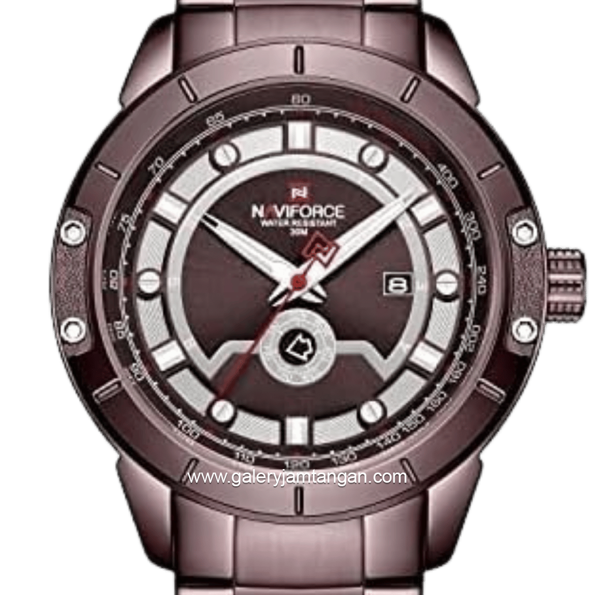 NAVIFORCE NF-9166M Automatic Brown Stainless Steel