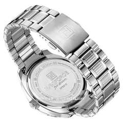 NAVIFORCE NF-9210 Silver Dial White Stainless Steel