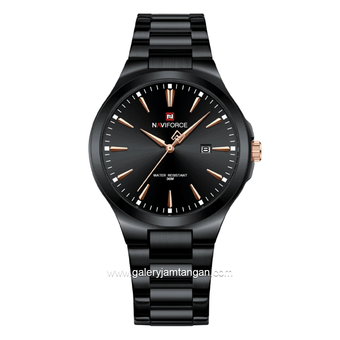 NAVIFORCE NF-9214 Full Black Stainless Steel