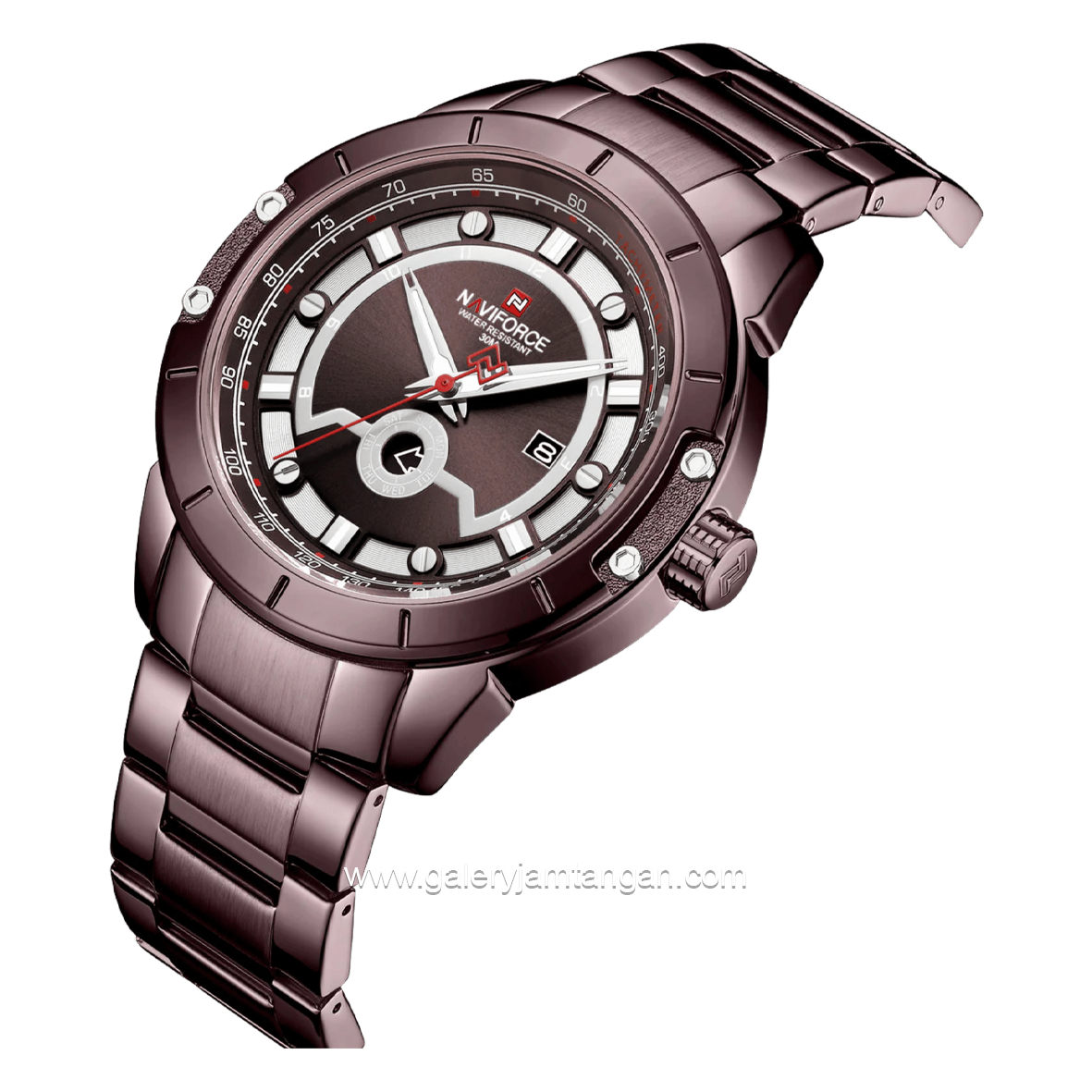 NAVIFORCE NF-9166M Automatic Brown Stainless Steel