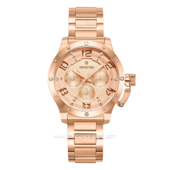 EXPEDITION E 6381 BFBRGLN1 Rosegold Dial Pink Stainless Steel Strap