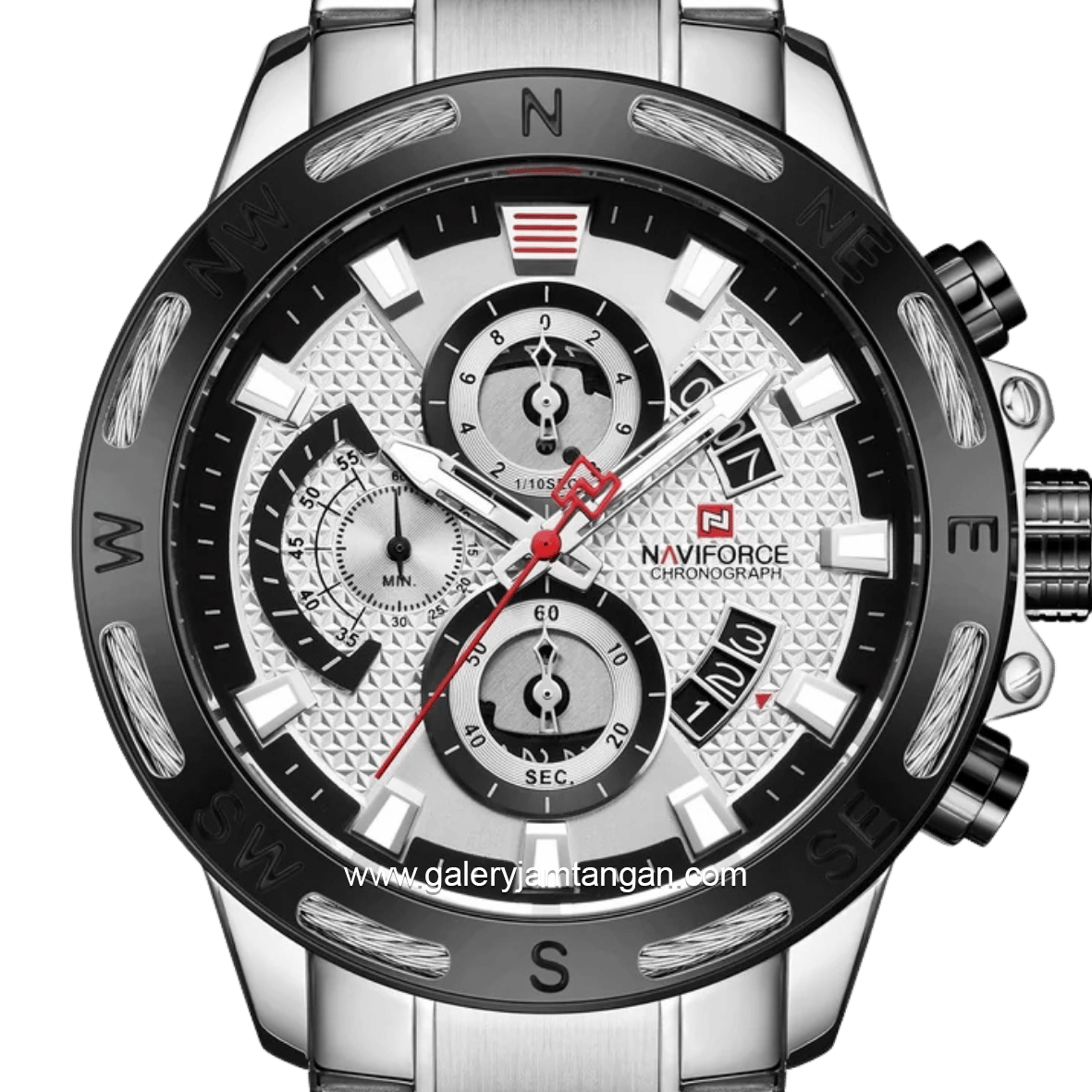 NAVIFORCE NF-9166M Automatic Silver Stainless Steel