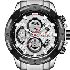 NAVIFORCE NF-9166M Automatic Silver Stainless Steel