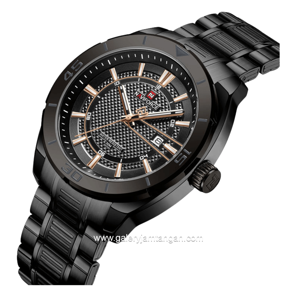 NAVIFORCE NF-9210 Full Black Stainless Steel