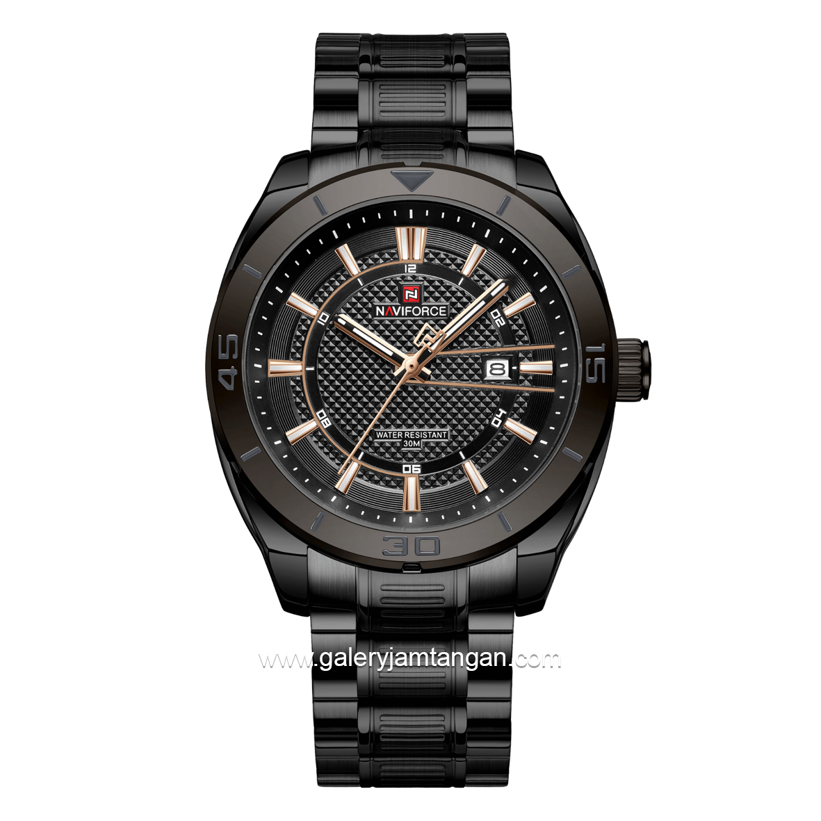 NAVIFORCE NF-9210 Full Black Stainless Steel