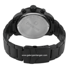 EXPEDITION E 6381 MCBIPBASL1 Chronograph Black Jarum White Stainless Steel Strap