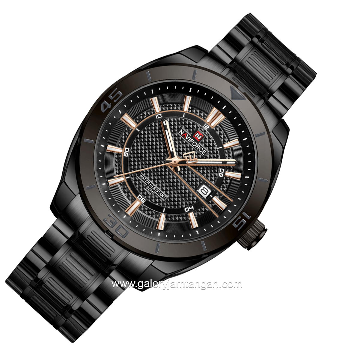 NAVIFORCE NF-9210 Full Black Stainless Steel