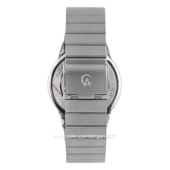 Alexandre Christie AC 9500 LH Digital Silver Dial Purple Stainless Steel