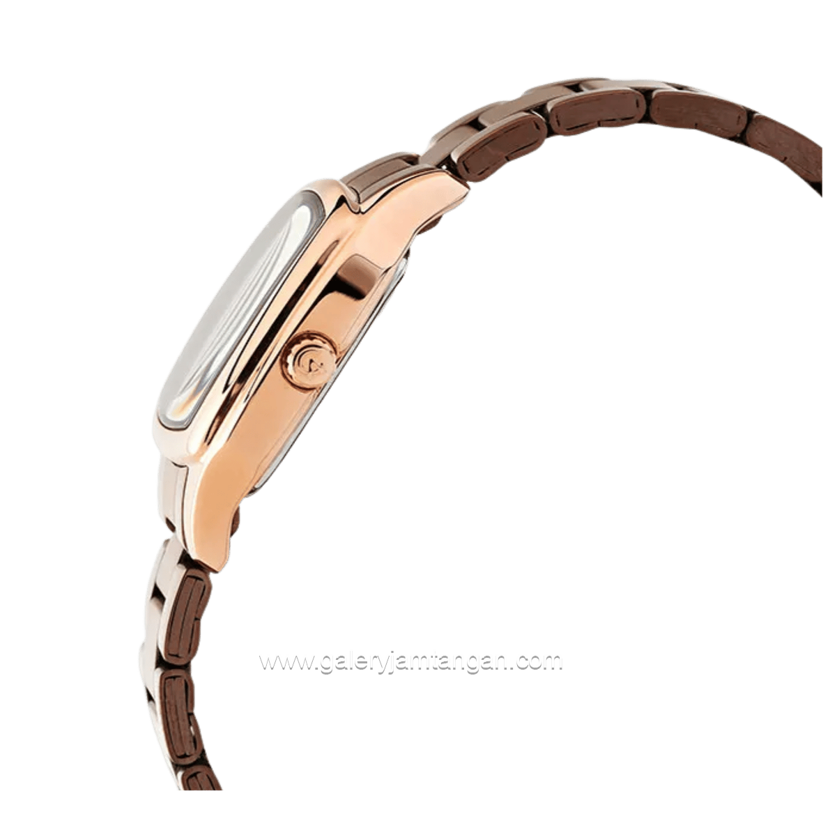 Alexandre Christie Passion AC 2454 LDBROBORG Brown Dial Brown Stainless Steel Strap