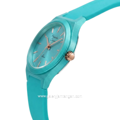 Alexandre Christie Passion AC 2A07 LH RRGLB Light Blue Dial Light Blue Rubber Strap