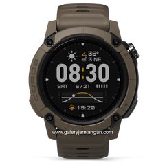 Coros Nomad Brown Silicone Strap