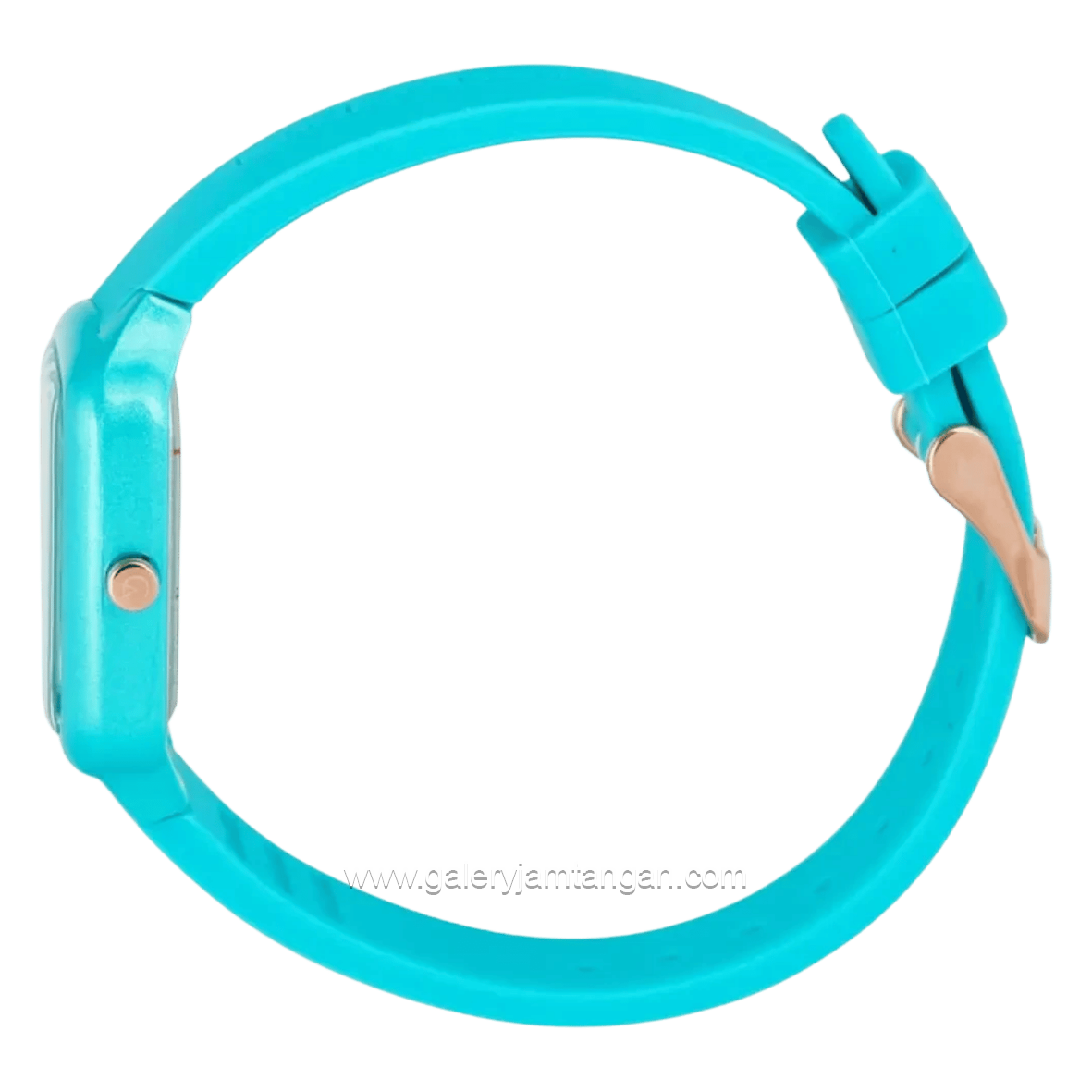 Alexandre Christie Passion AC 2A08 LH RRGLB Light Blue Dial Light Blue Rubber Strap