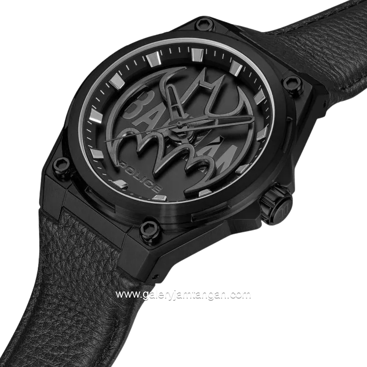 POLICE BATWING PEWGA0090005-SET SE Leather Strap
