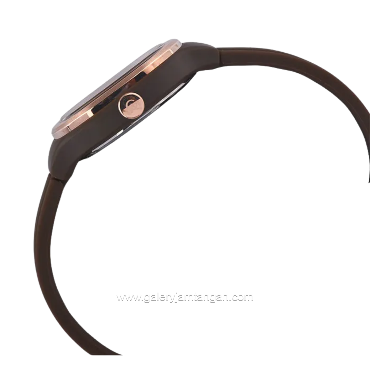Alexandre Christie Passion AC 2B77 LH RRGBO Brown Dial Brown Rubber Strap