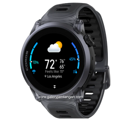 Coros Pace 4 GPS Black Silicone Strap