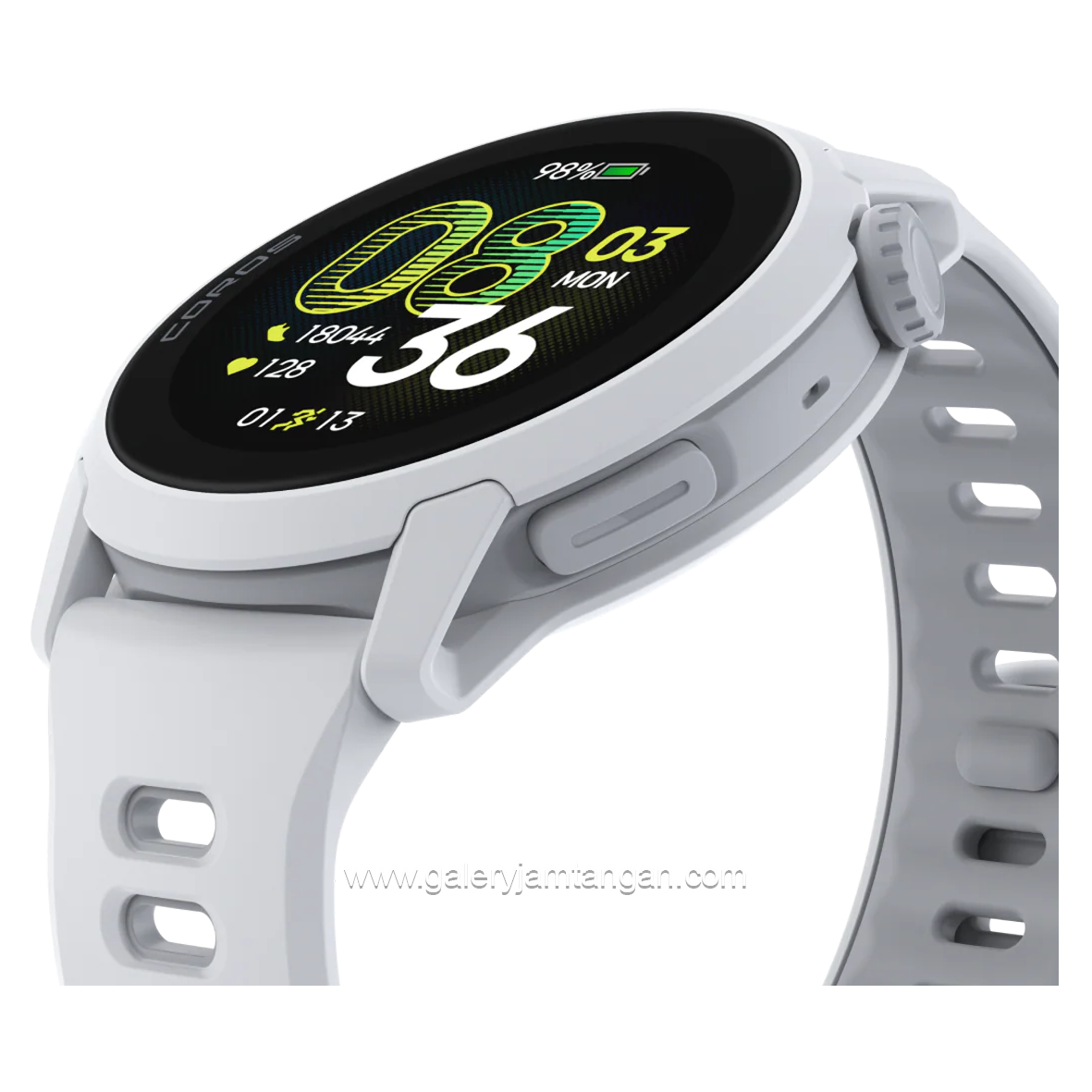 Coros Pace 4 GPS White Silicone Strap