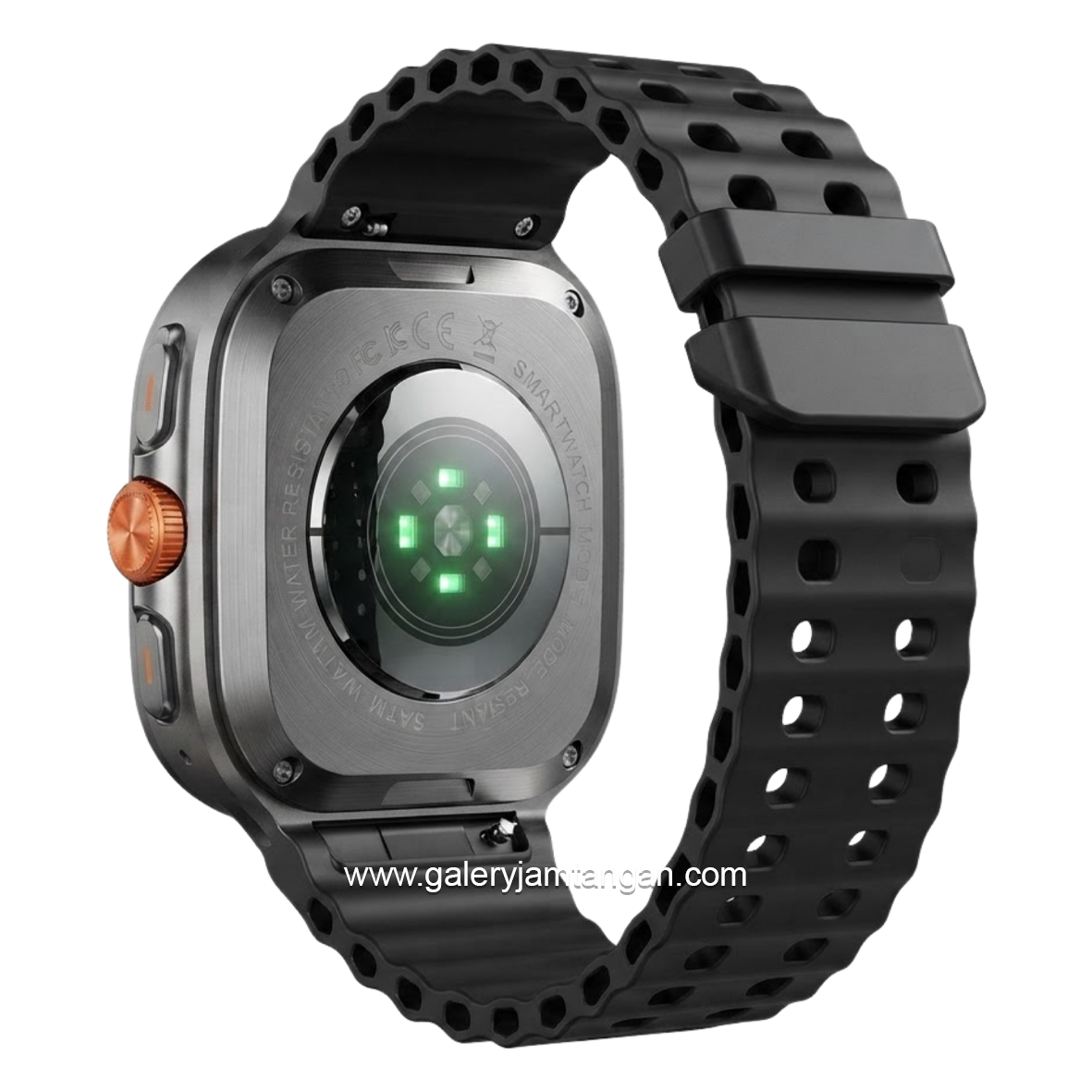 VIVAN SMARTWATCH VWY S1 Black Rubber Strap
