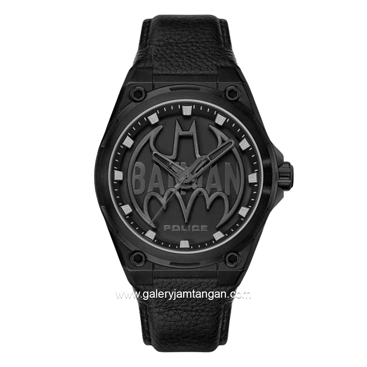 POLICE BATWING PEWGA0090005-SET SE Leather Strap