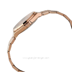 Alexandre Christie AC 8697 LD BRGLN Sapphire Rose Gold Dial Rose Gold Stainless Steel Strap