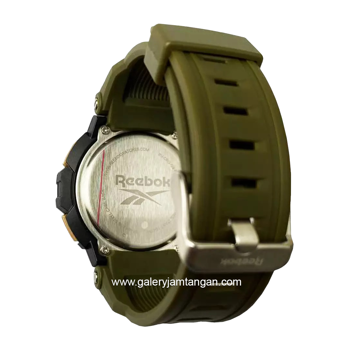REEBOK RV-CRO-G9-PBPG-WE Army Black Rubber Strap