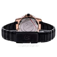 Alexandre Christie Passion AC 6141 BF Black Chronograph Stainless Steel Stap