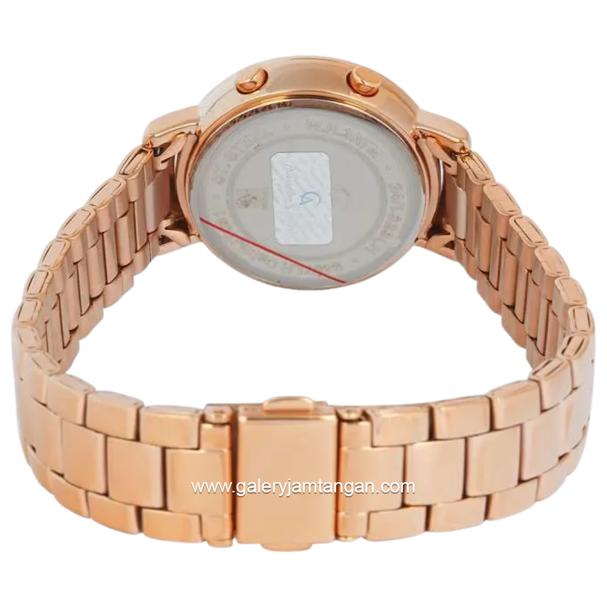 Alexandre Christie Digi AC 9497 LH BRGRG Rose Gold Digital Dial Rose Gold Steel Strap