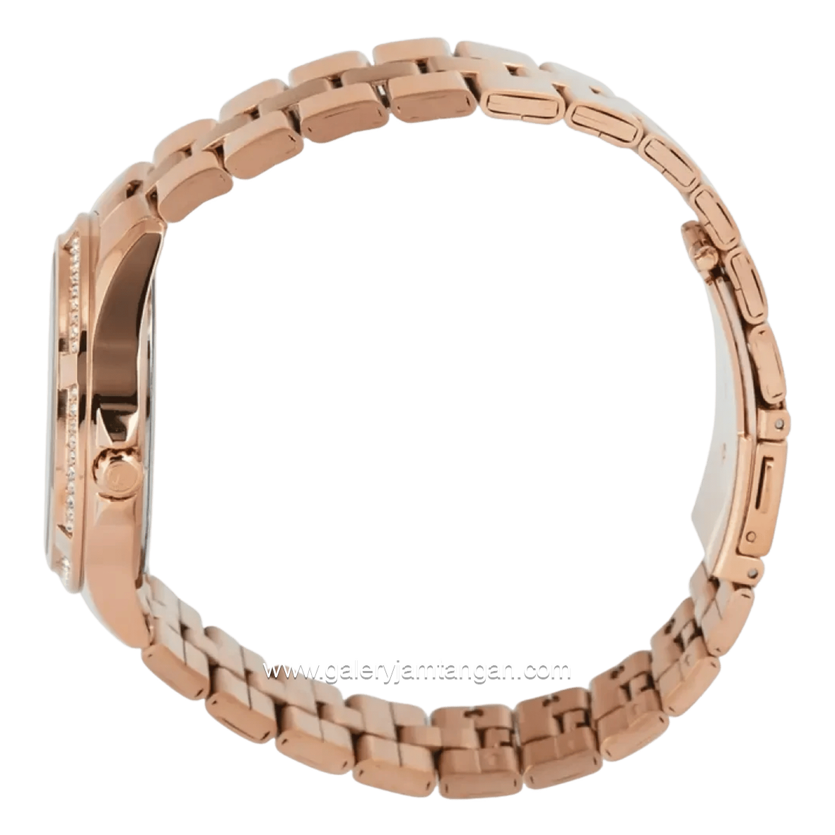Alexandre Christie Multifunction AC 2947 BF BRGBO-2 Brown Dial Rose Gold Stainless Steel Strap